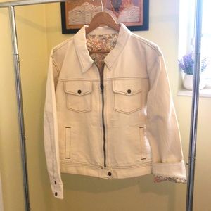 🐚 *NWT Faherty canvas jacket